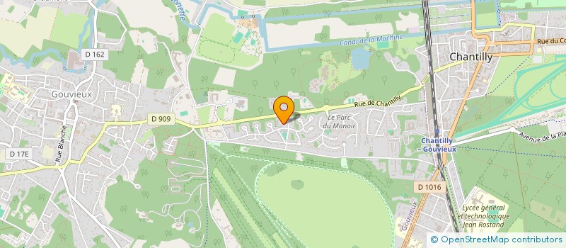 localisation de l'entreprise SCI GMCD  GOUVIEUX