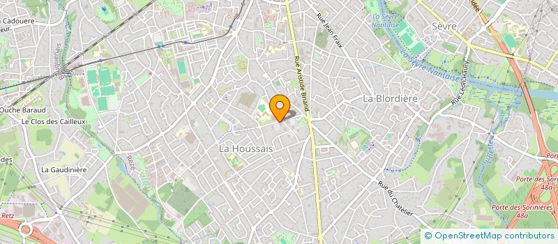 localisation de l'entreprise SCI GMD  REZE