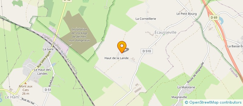 localisation de l'entreprise SCI GMD  OZEVILLE