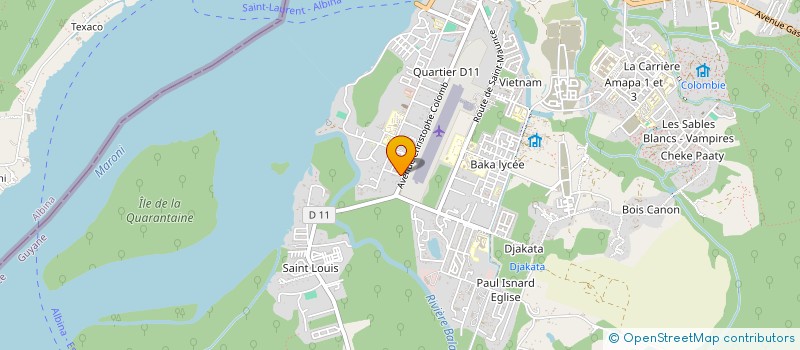localisation de l'entreprise SCI GME à SAINT-LAURENT-DU-MARONI