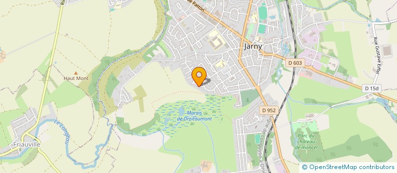 localisation de l'entreprise SCI GMELS  JARNY