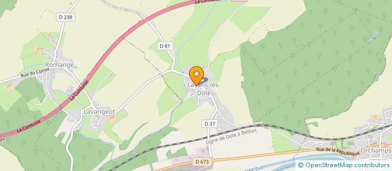 localisation de l'entreprise SCI GMFP  SAINT-VIT