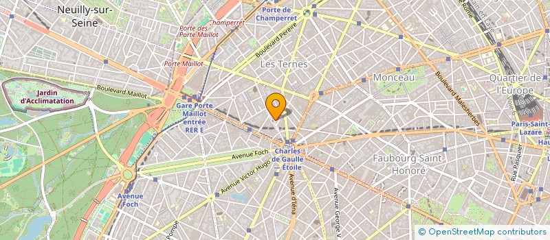 localisation de l'entreprise SCI GMG 2023  PARIS