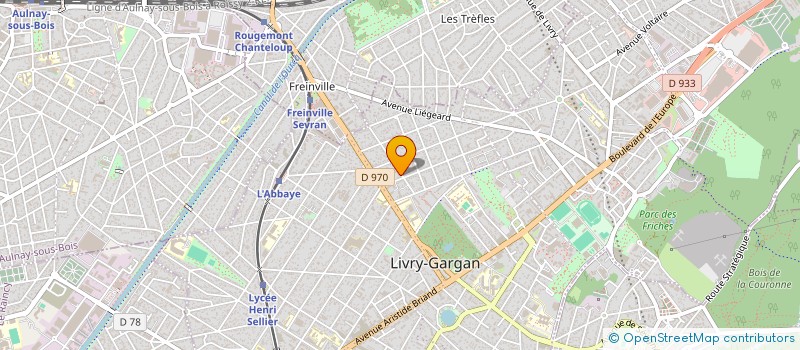 localisation de l'entreprise SCI GMGCB à LIVRY-GARGAN