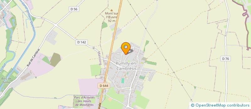 localisation de l'entreprise SCI GMGM  RUMILLY-EN-CAMBRESIS