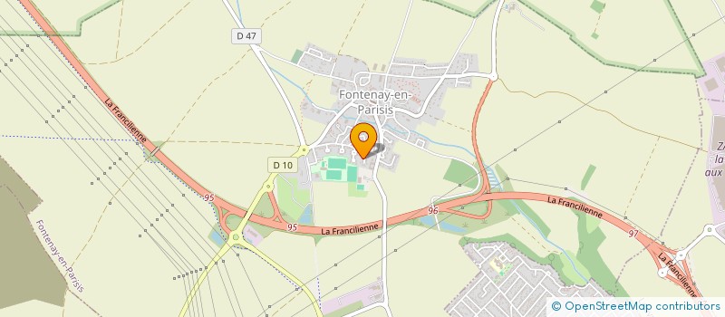 localisation de l'entreprise SCI GMH  FONTENAY-EN-PARISIS
