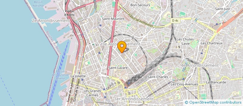 localisation de l'entreprise SCI GMI à MARSEILLE