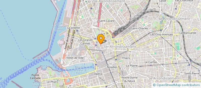 localisation de l'entreprise SCI GMI à MARSEILLE