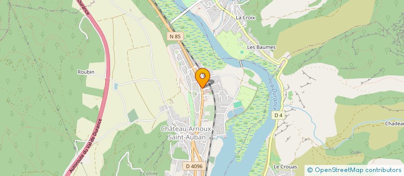 localisation de l'entreprise SCI GMKH  CHATEAU ARNOUX SAINT AUBAN