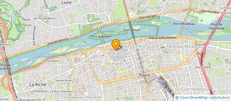 localisation de l'entreprise SCI GML TREMONT  TOURS