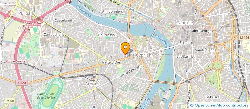 localisation de l'entreprise SCI GMMNFLEURE à TOULOUSE