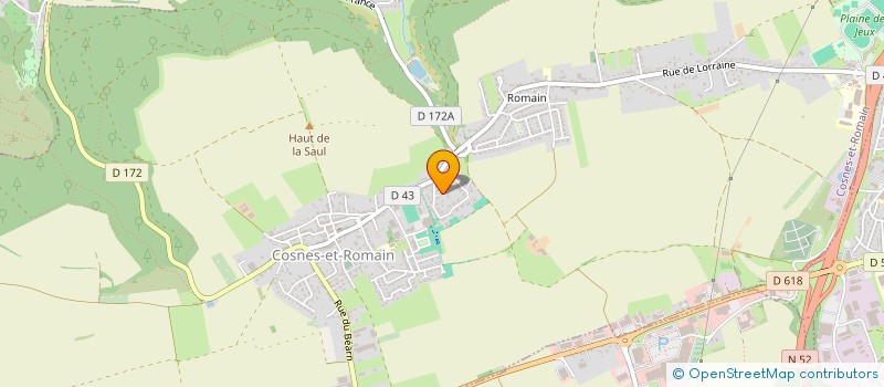 localisation de l'entreprise SCI GMOC  COSNES-ET-ROMAIN