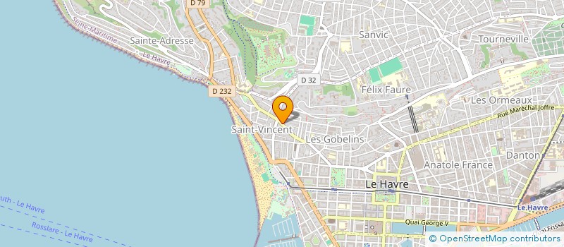 localisation de l'entreprise SCI GMPCLH à LE HAVRE