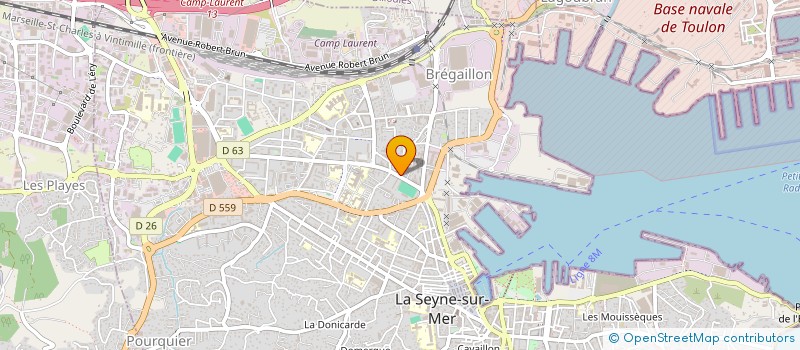 localisation de l'entreprise SCI GMR à LA SEYNE-SUR-MER