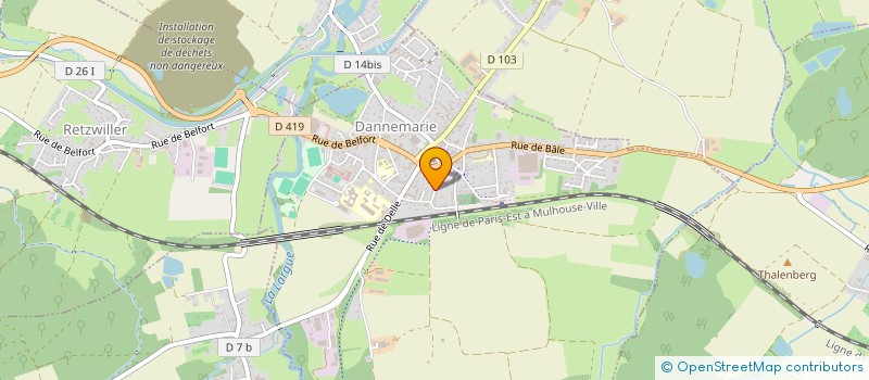 localisation de l'entreprise SCI GMS  BALLERSDORF