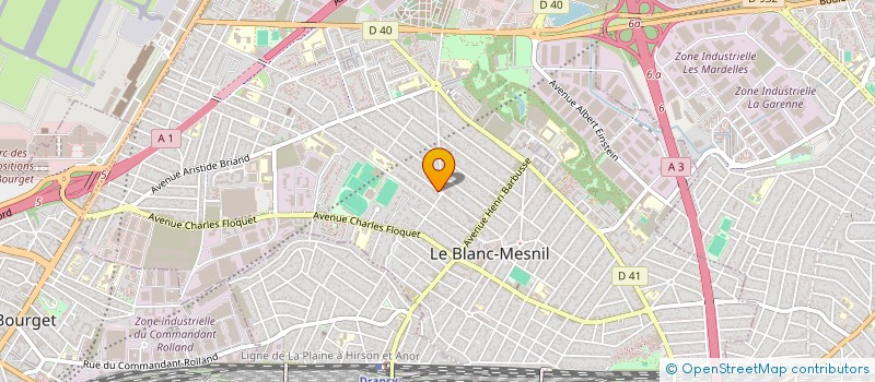 localisation de l'entreprise SCI GMS ZZ à LE BLANC-MESNIL
