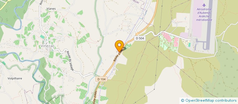 localisation de l'entreprise SCI GMT J  VINEZAC