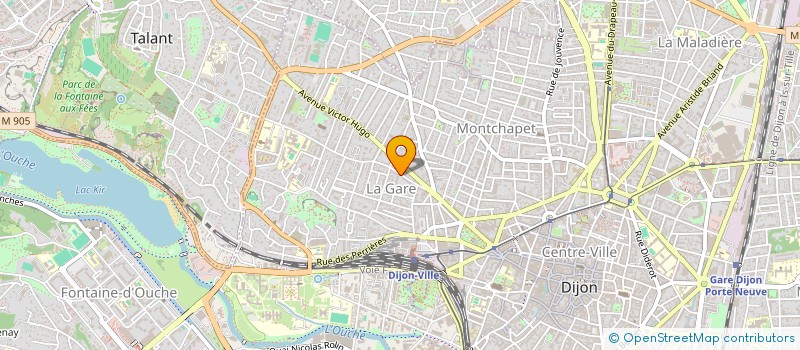 localisation de l'entreprise SCI GMT OPATIA à DIJON