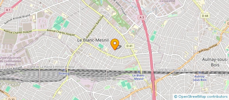 localisation de l'entreprise SCI GN à LE BLANC-MESNIL