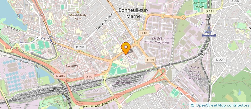 localisation de l'entreprise SCI GNA à BONNEUIL-SUR-MARNE