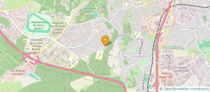 localisation de l'entreprise SCI GNIEZNO  VANDUVRE-LES-NANCY