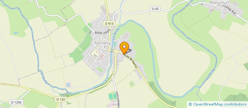 localisation de l'entreprise SCI GNL  NOMENY