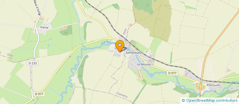 localisation de l'entreprise SCI GNOMON à OISY