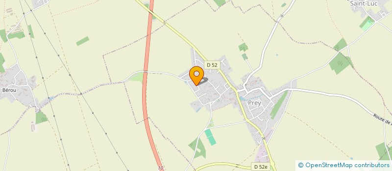 localisation de l'entreprise SCI GNST  PREY