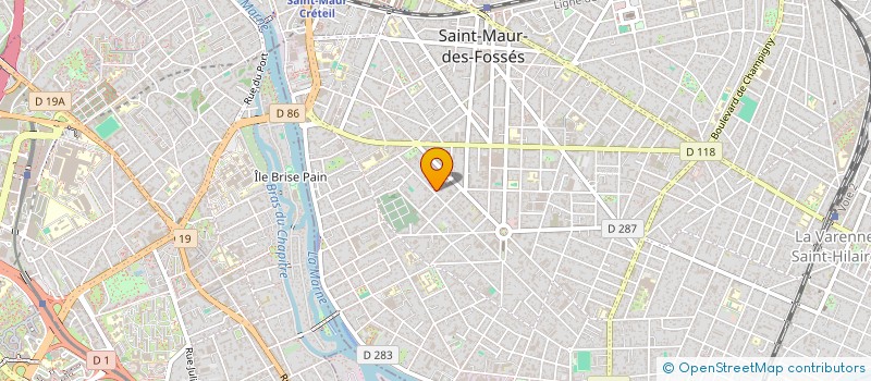 localisation de l'entreprise SCI GNT à SAINT-MAUR-DES-FOSSES