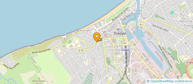 localisation de l'entreprise SCI GO  DIEPPE