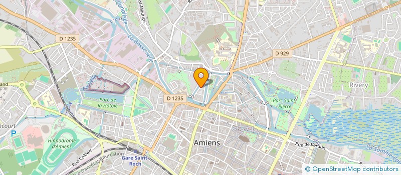 localisation de l'entreprise SCI GO à AMIENS