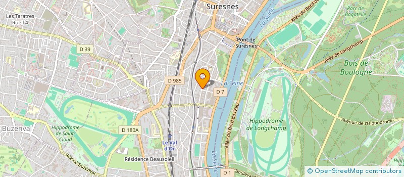localisation de l'entreprise SCI GO CHAMPS à SURESNES