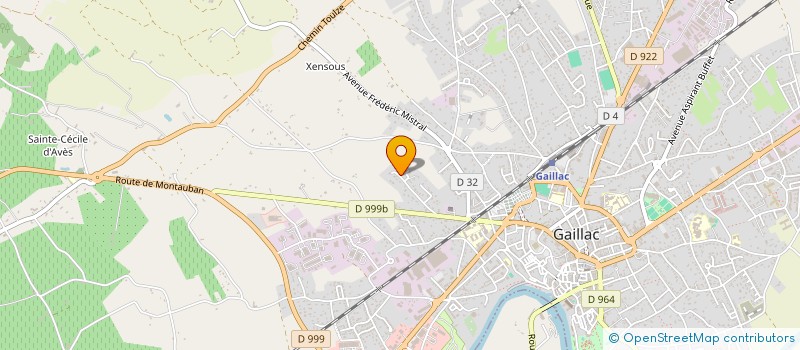 localisation de l'entreprise SCI GO IMMO à GAILLAC