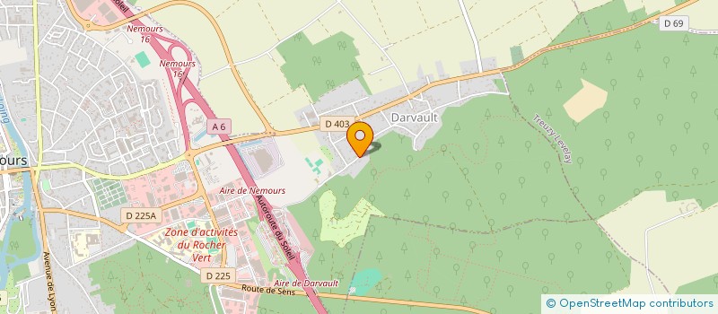 localisation de l'entreprise SCI GOA  DARVAULT