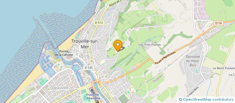 localisation de l'entreprise SCI GOA à TROUVILLE-SUR-MER