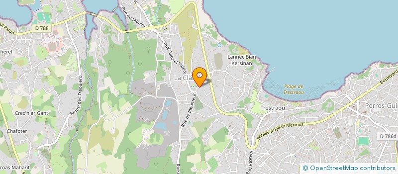 localisation de l'entreprise SCI GOAS AN ABAT  PERROS-GUIREC