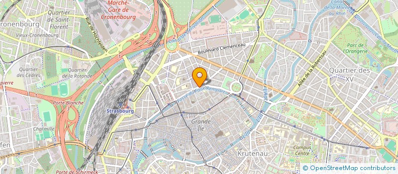 localisation de l'entreprise SCI GOBELET D'ARGENT  STRASBOURG