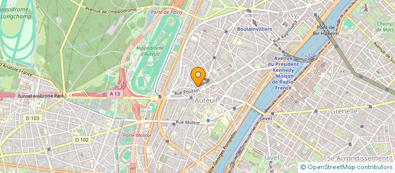 localisation de l'entreprise SCI GOBELINS VI  PARIS