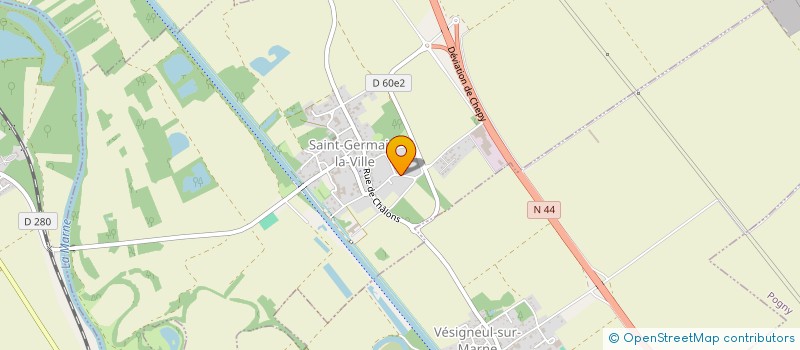 localisation de l'entreprise SCI GOBILLOT ET FILS  SAINT-GERMAIN-LA-VILLE