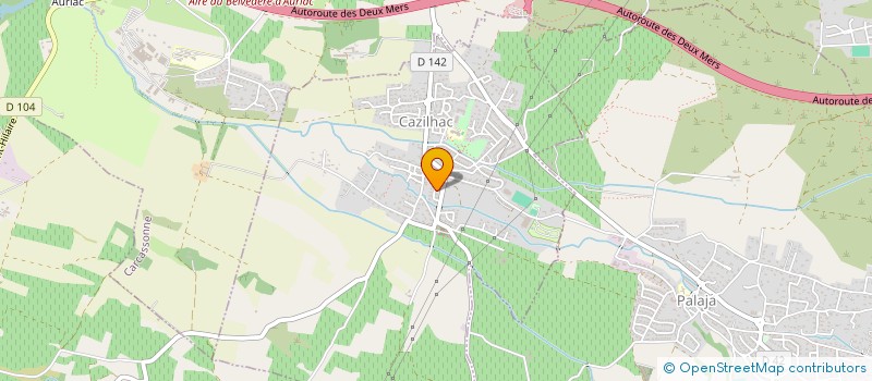 localisation de l'entreprise SCI GOBIN  CAVANAC