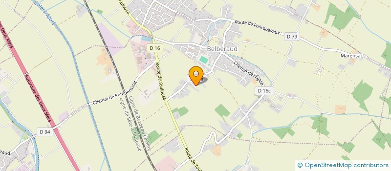 localisation de l'entreprise SCI GOBLET  BELBERAUD