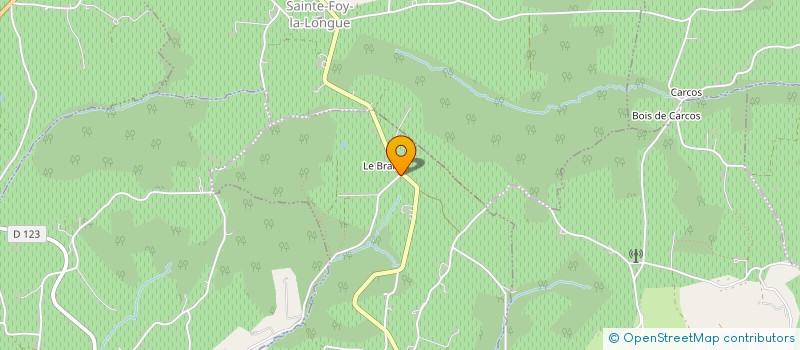 localisation de l'entreprise SCI GOBORD  CAUDROT