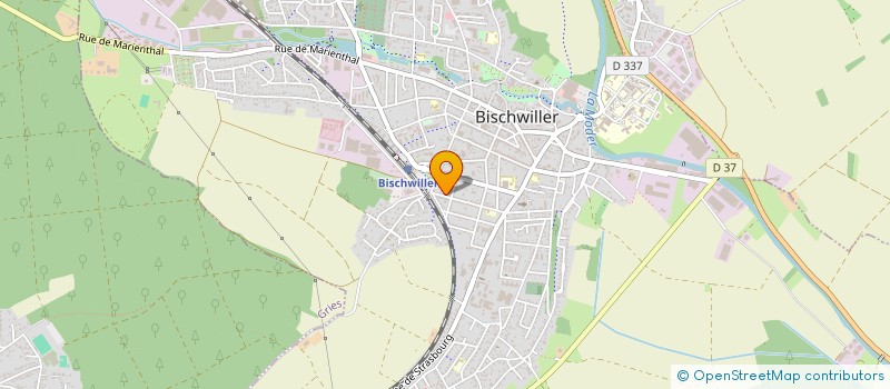 localisation de l'entreprise SCI GOCEMA  BISCHWILLER