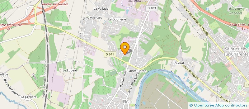 localisation de l'entreprise SCI GOCLA à VEZAC