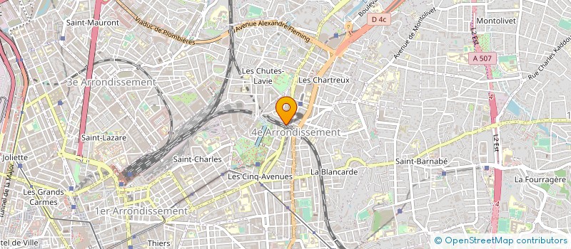 localisation de l'entreprise SCI GODART BENARD à MARSEILLE
