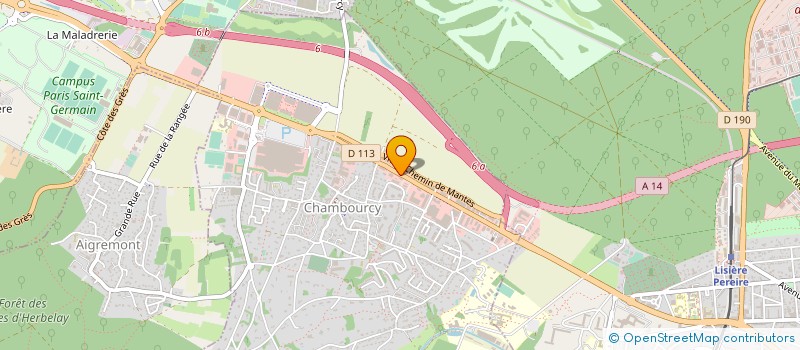 localisation de l'entreprise SCI GODEFROY  FRESNES