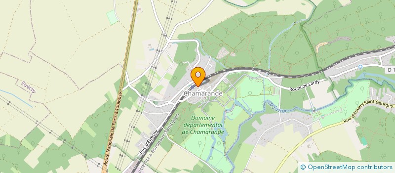 localisation de l'entreprise SCI GODEFROY  CHAMARANDE