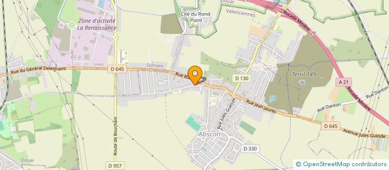 localisation de l'entreprise SCI GODEFROY  ABSCON