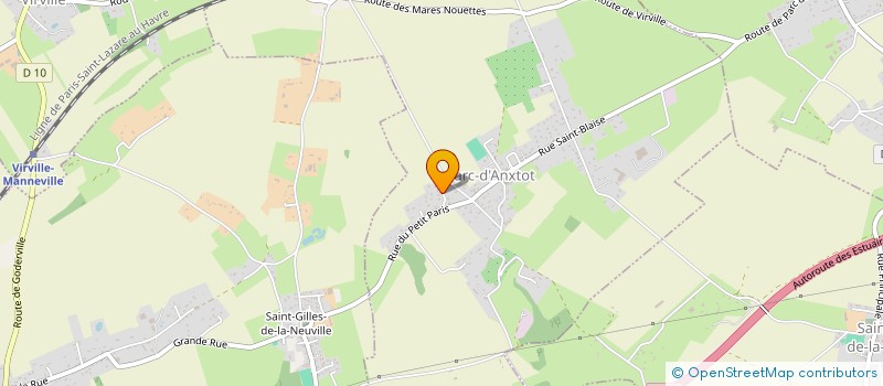 localisation de l'entreprise SCI GODEFROY DESPRES  PARC-D'ANXTOT