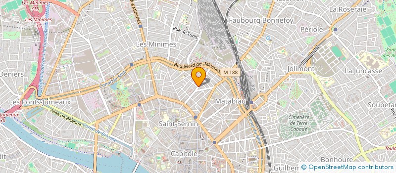 localisation de l'entreprise SCI GODERIAUX à TOULOUSE